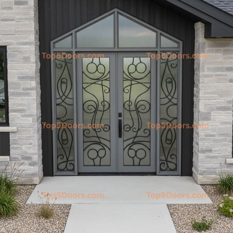 Minnesota french door modern farmhouse Door