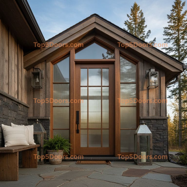 Minnesota front entry door minimalist Door