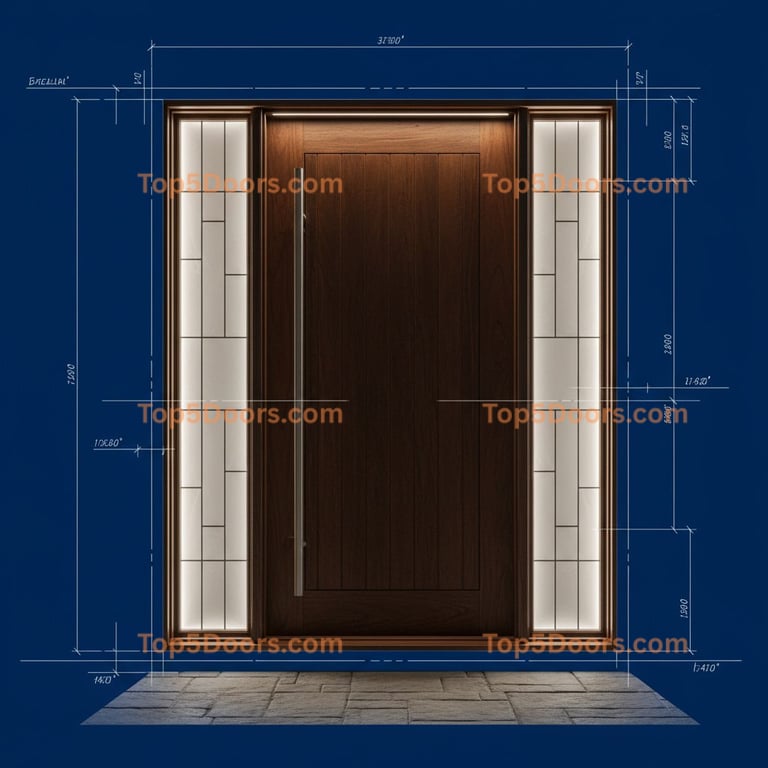 Minnesota pivot traditional american Door