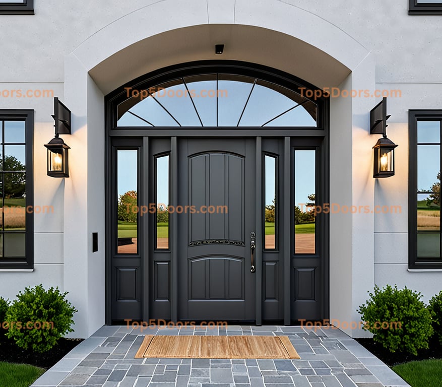 Minnesota pivot scandinavian Door