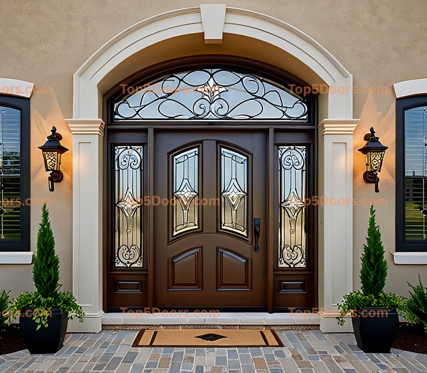 Minnesota solid panel tuscan Door