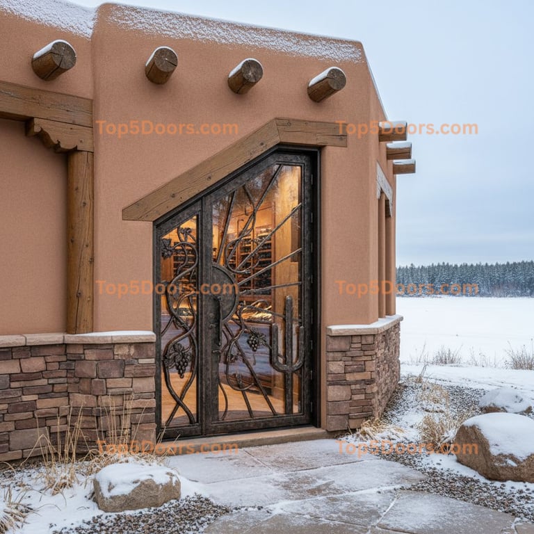 Minnesota wine cellar door southwestern Door