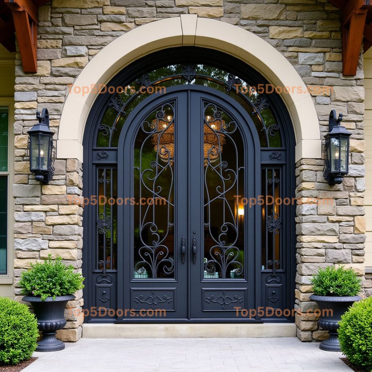 Minnesota wine cellar door contemporary Door