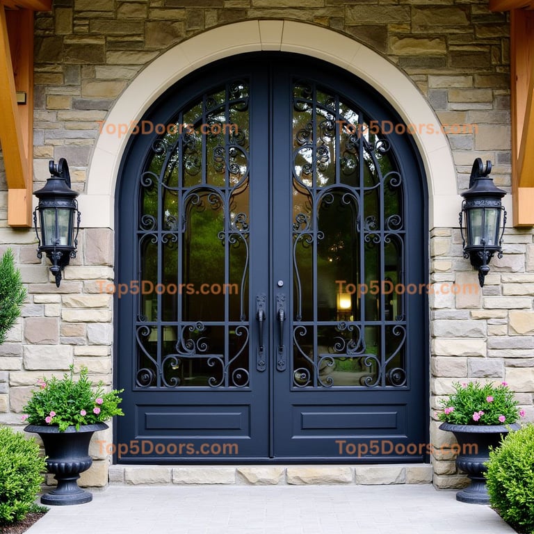 Minnesota wine cellar door contemporary Door