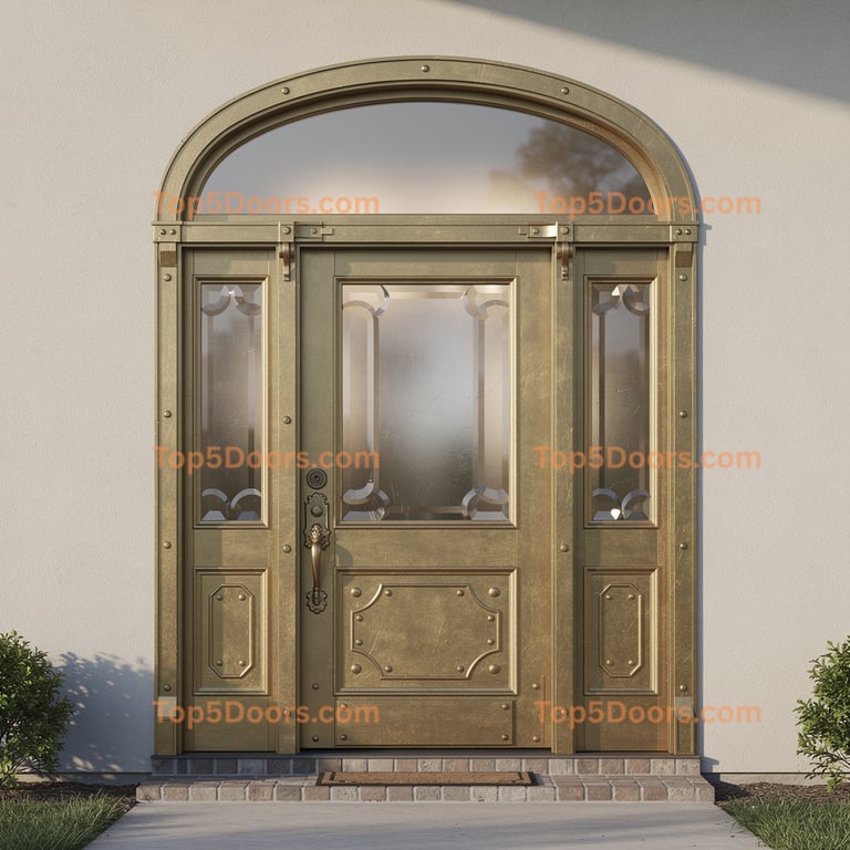 Mississippi arched single european classic Door