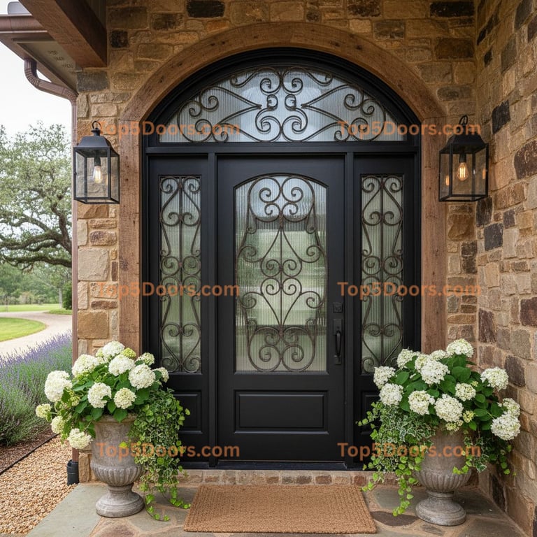 Mississippi barn door french country Door