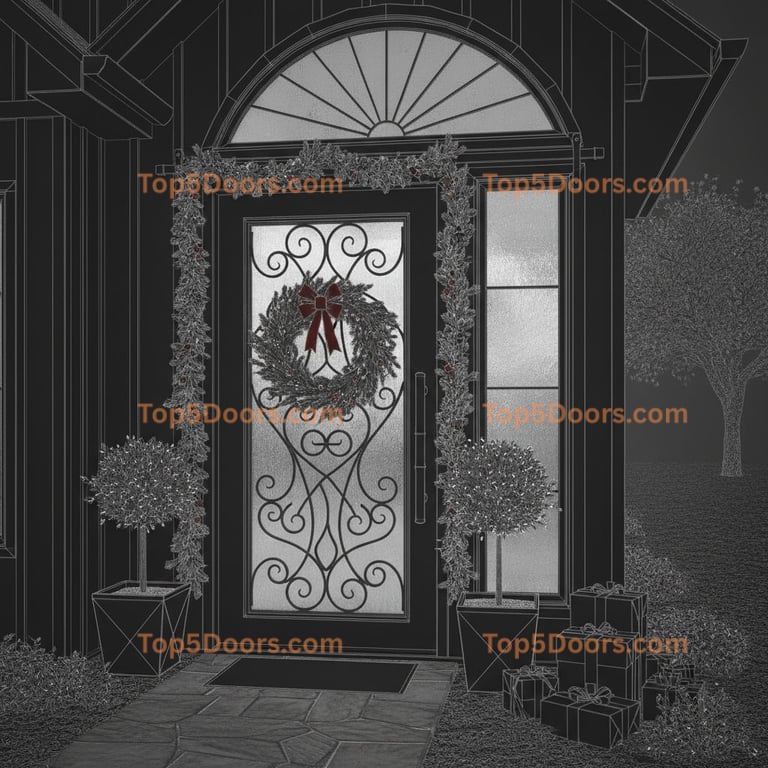 Mississippi barn door modern farmhouse Door