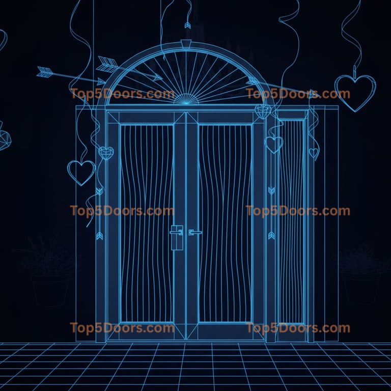 Mississippi closet bifold door french country Door