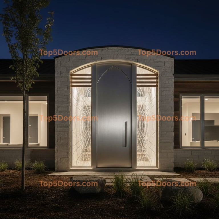 Mississippi exterior door korean modern Door