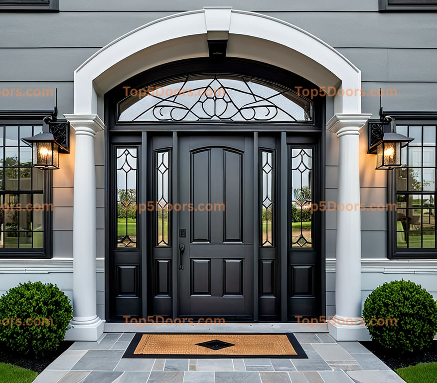 Mississippi pivot traditional american Door