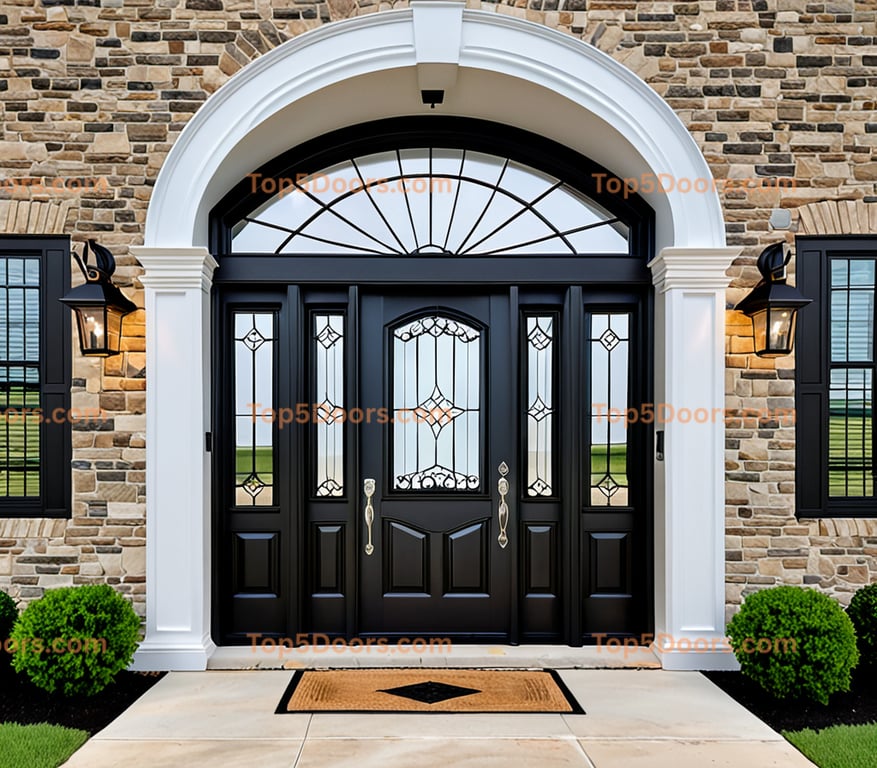 Mississippi solid panel french provincial Door