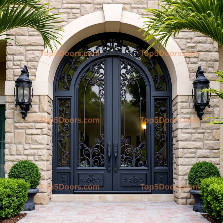 Mississippi wine cellar door french provincial Door
