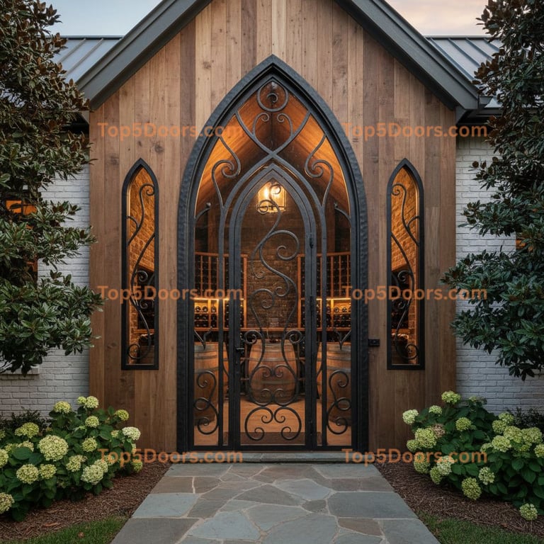 Mississippi wine cellar door contemporary Door