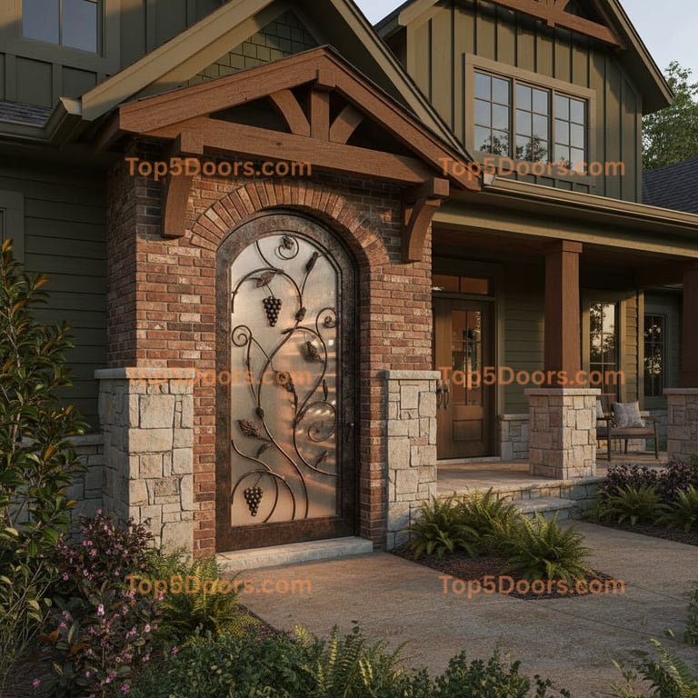 Mississippi wine cellar door craftsman Door