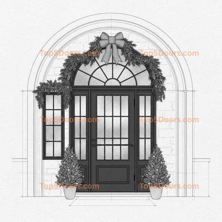 Mississippi wrought iron barn door coastal Door