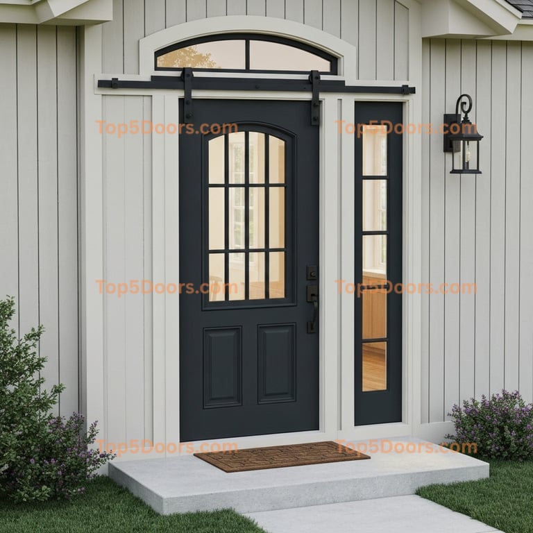 Missouri barn door traditional american Door