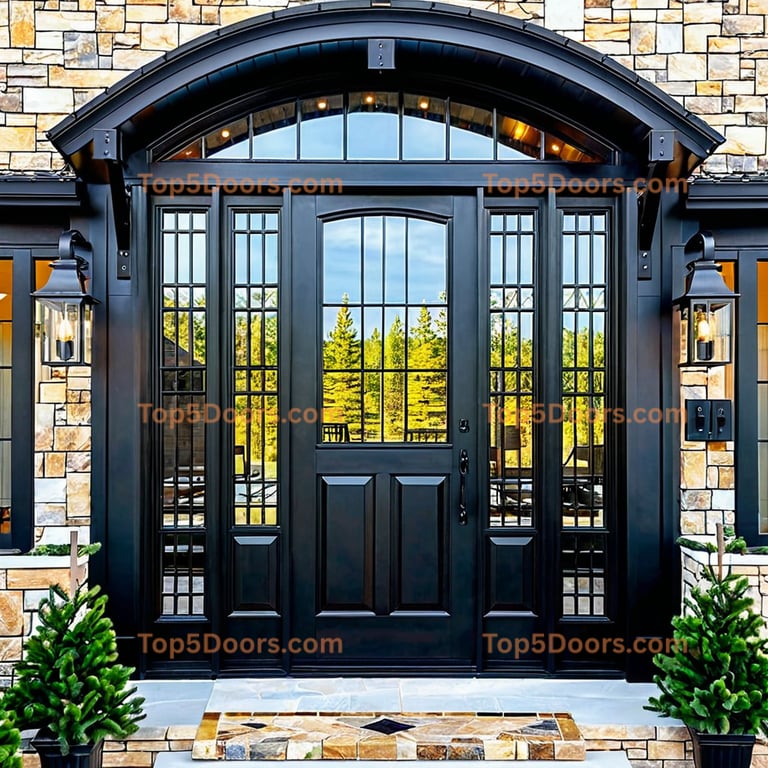 Missouri barn door mountain lodge Door