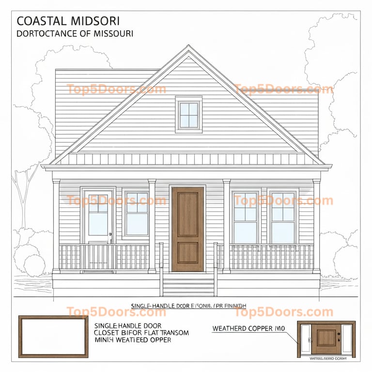 Missouri closet bifold door coastal Door