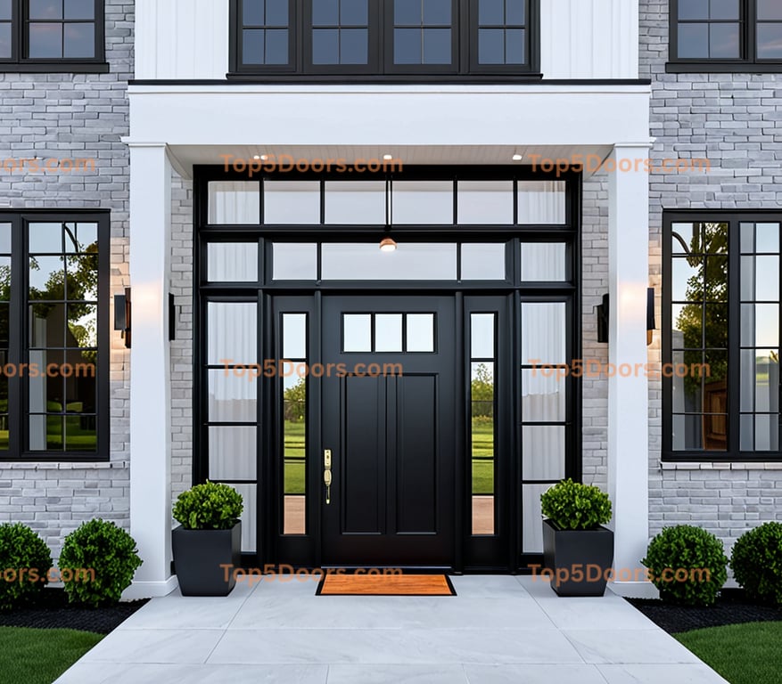 Missouri french door mid-century modern Door