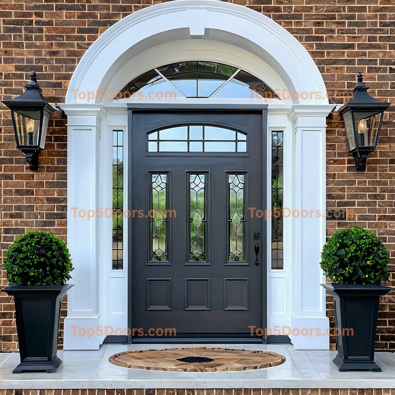 Missouri front entry door traditional american Door