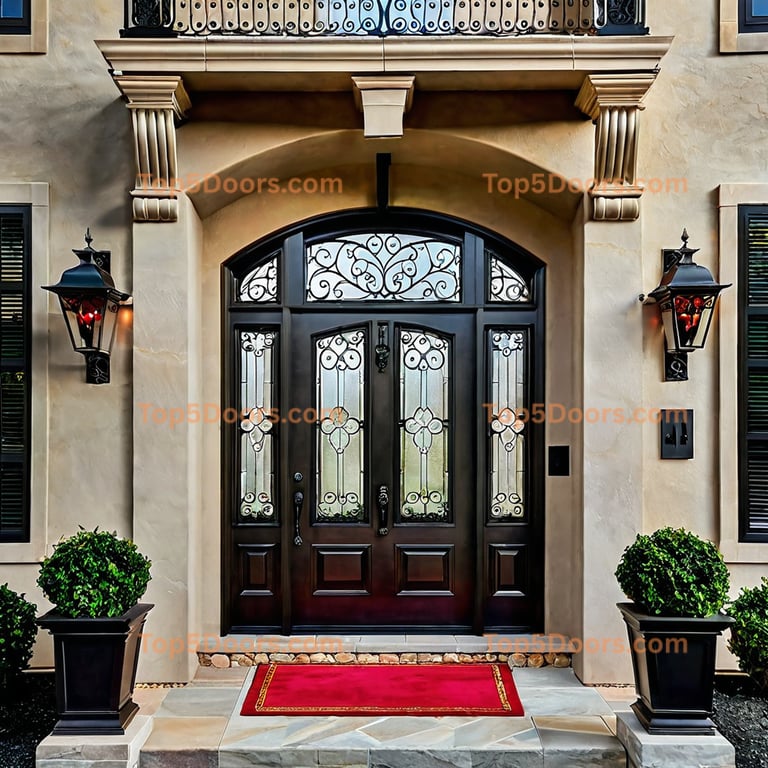 Missouri front entry door mediterranean Door