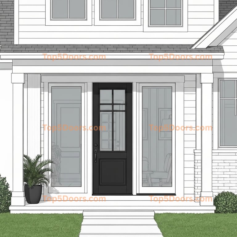 Missouri patio door modern farmhouse Door