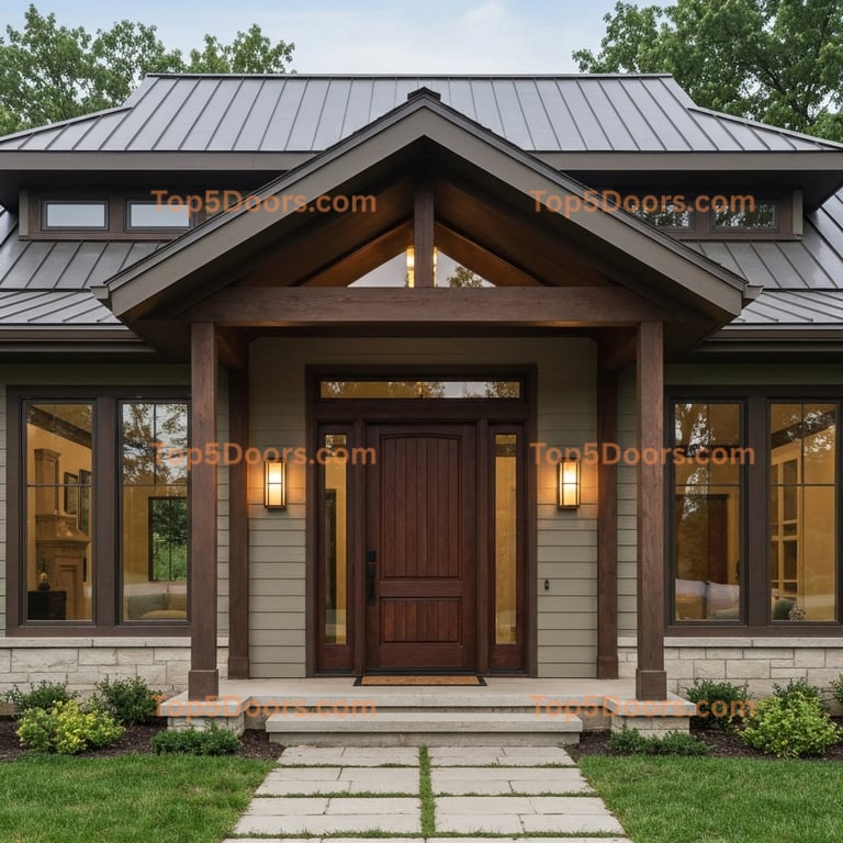 Missouri pivot japanese zen Door