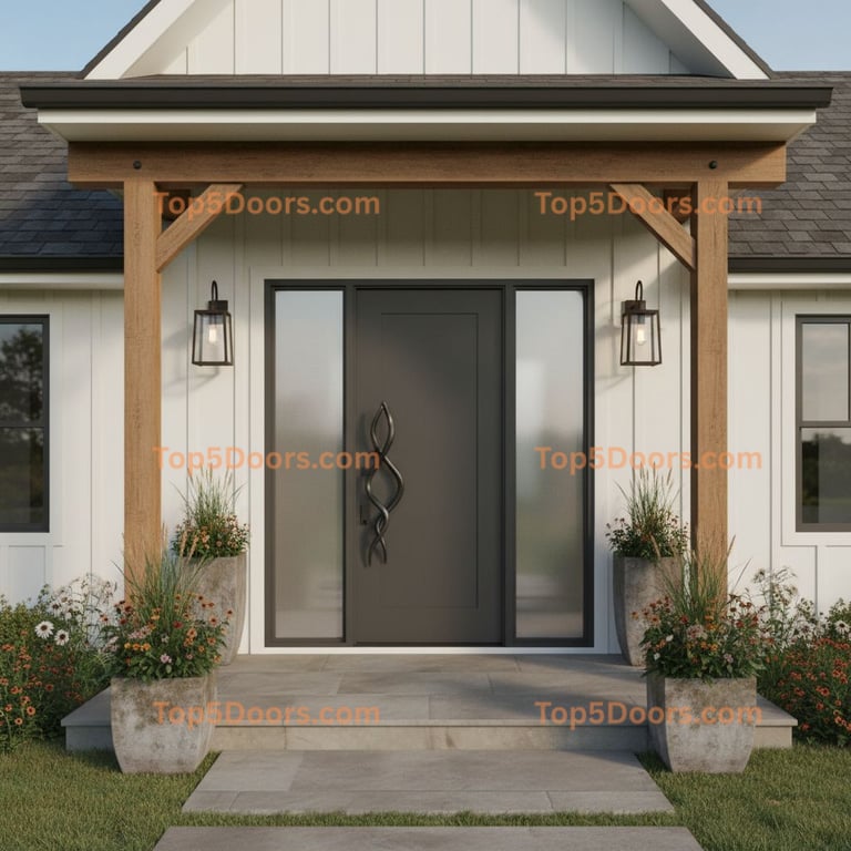 Missouri pivot modern farmhouse Door