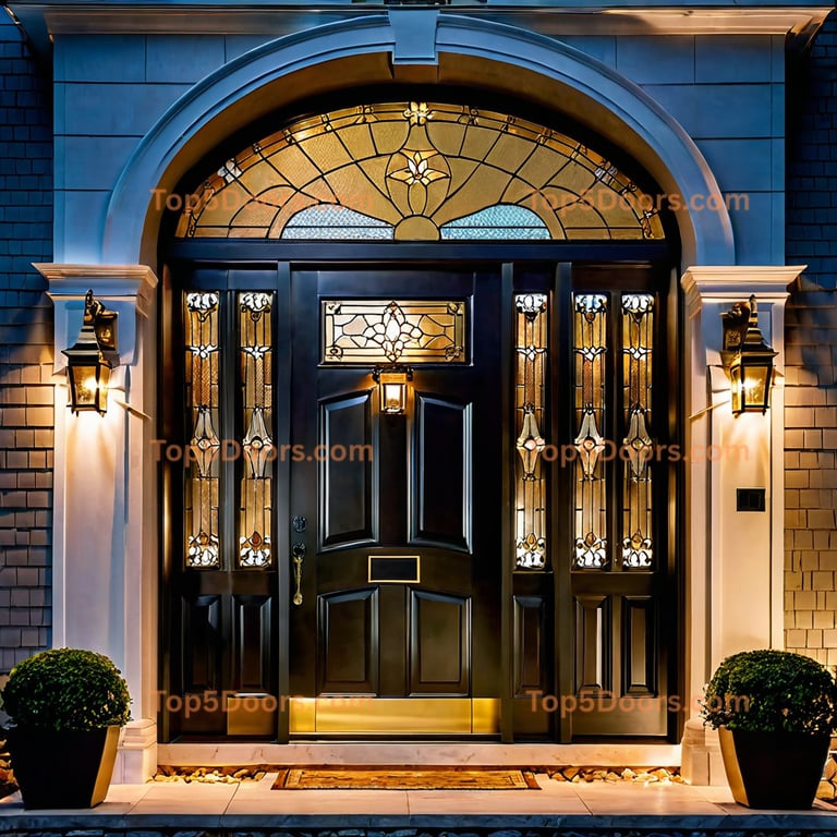 Missouri pivot craftsman Door