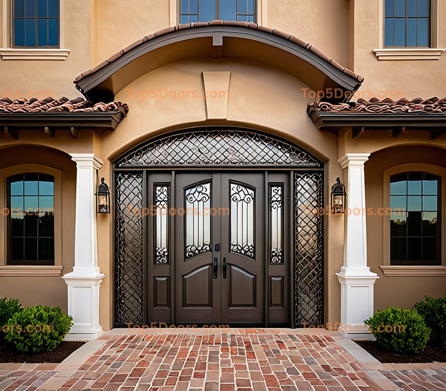 Missouri single spanish colonial Door