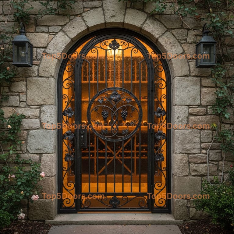 Missouri wine cellar door european classic Door
