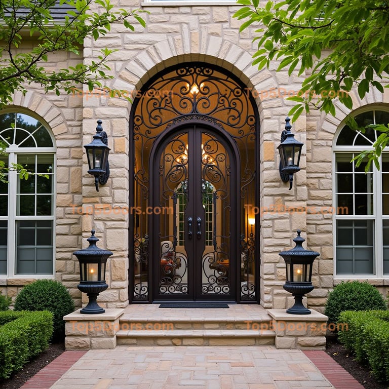 Missouri wine cellar door craftsman Door