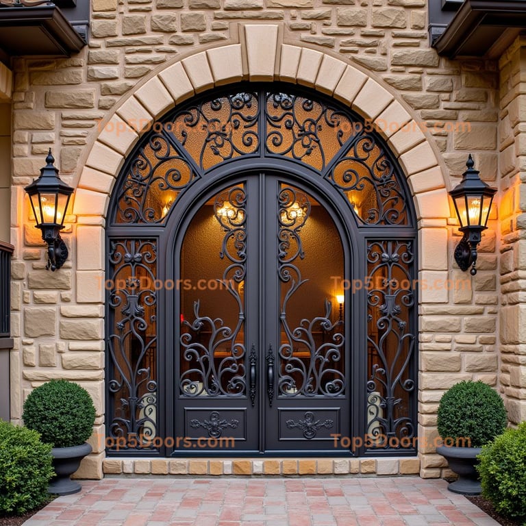 Missouri wine cellar door traditional american Door