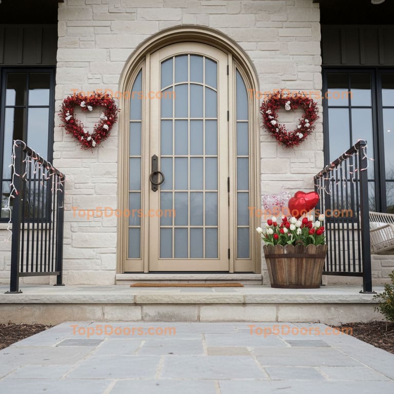 Missouri wrought iron barn door modern farmhouse Door