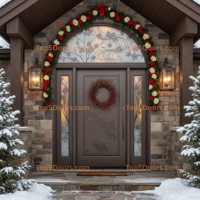 Montana pivot traditional american Door