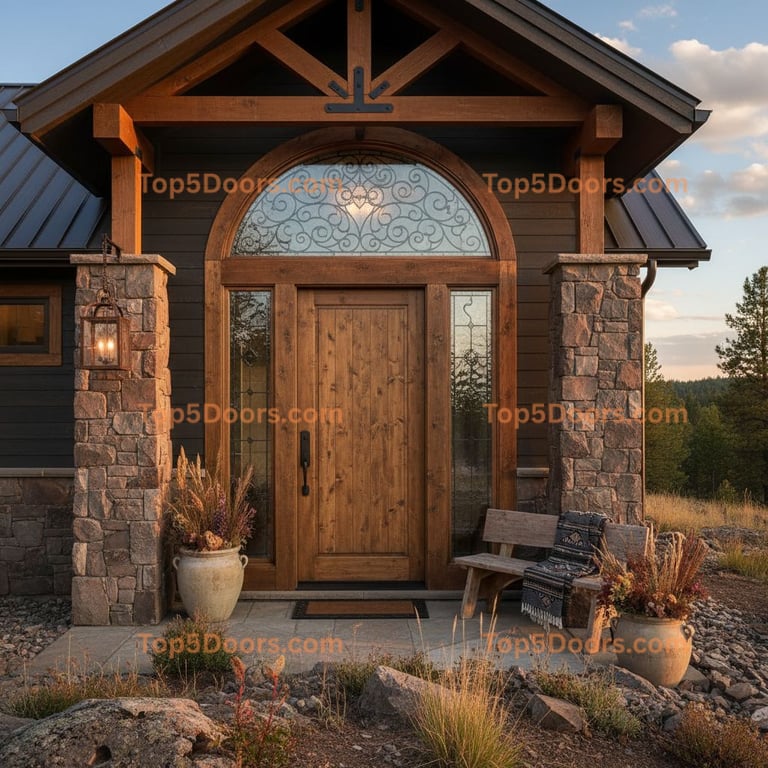 Montana pivot contemporary Door