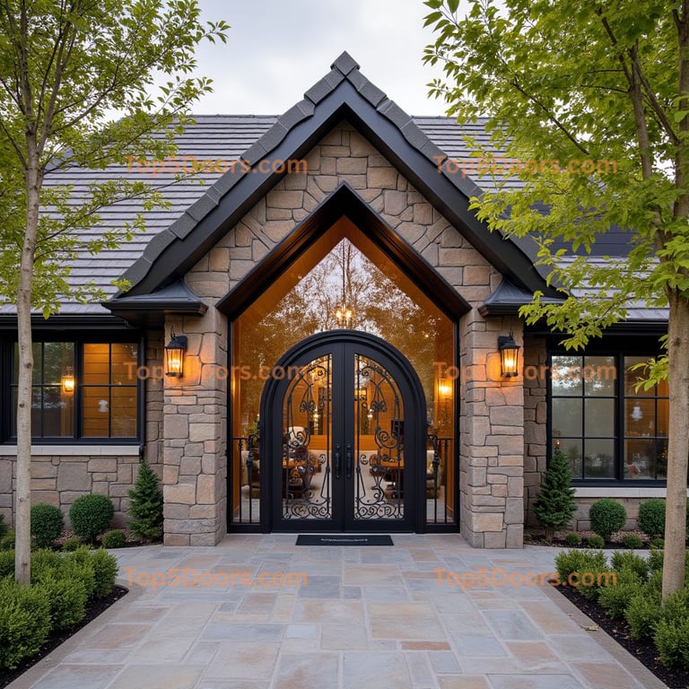 Montana wine cellar door korean modern Door