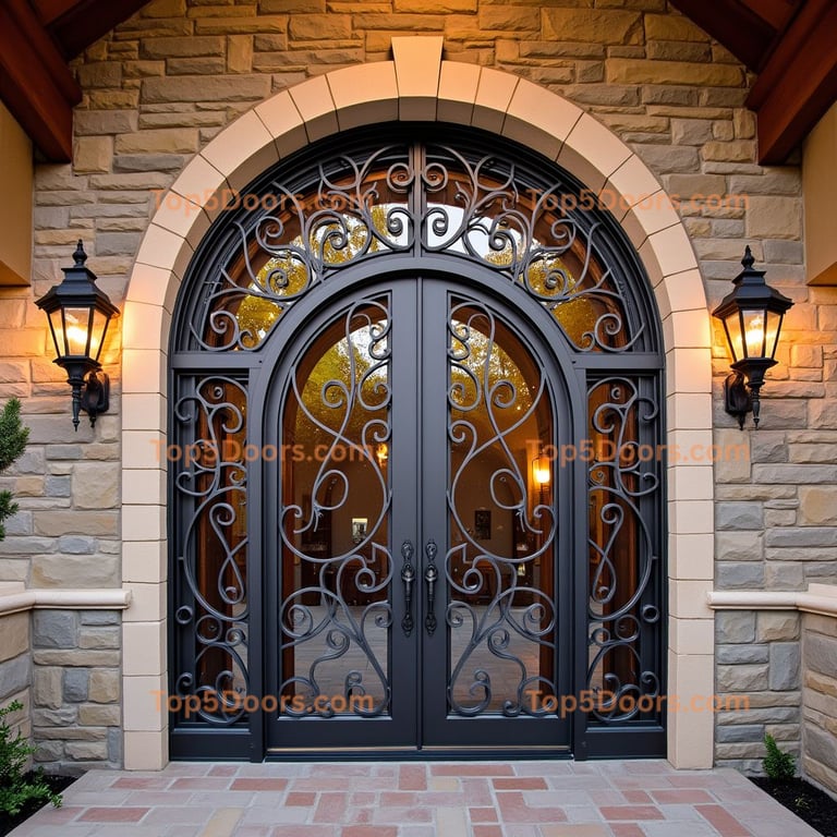 Montana wine cellar door craftsman Door