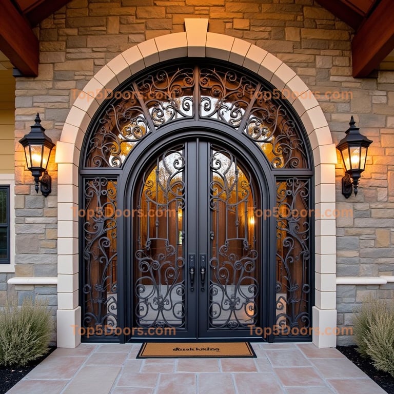 Montana wine cellar door craftsman Door