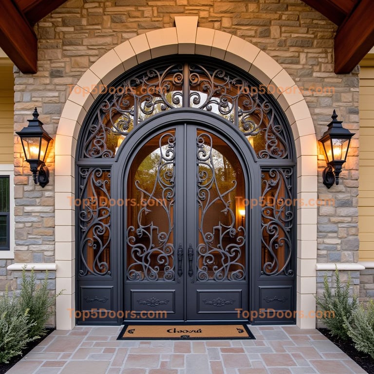 Montana wine cellar door european classic Door