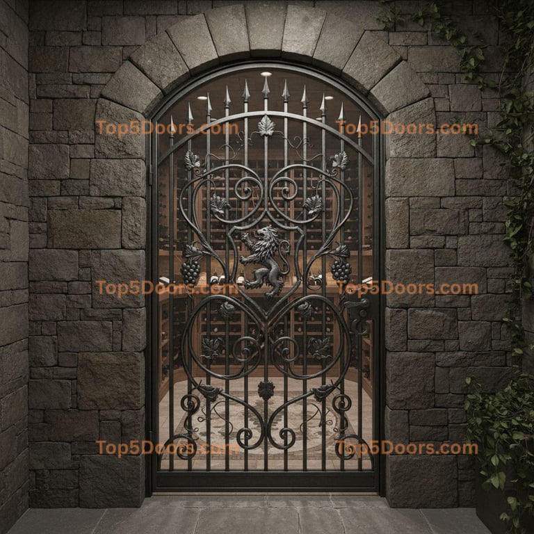 Montana wine cellar door european classic Door