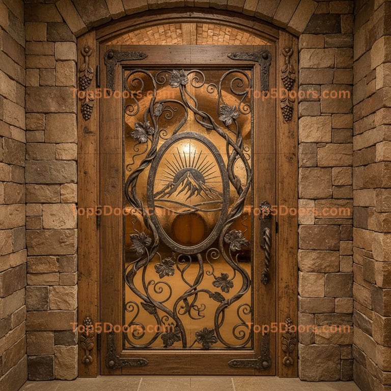Montana wine cellar door tuscan Door