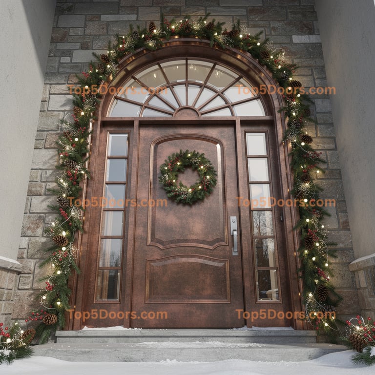 Nebraska entry door french provincial Door