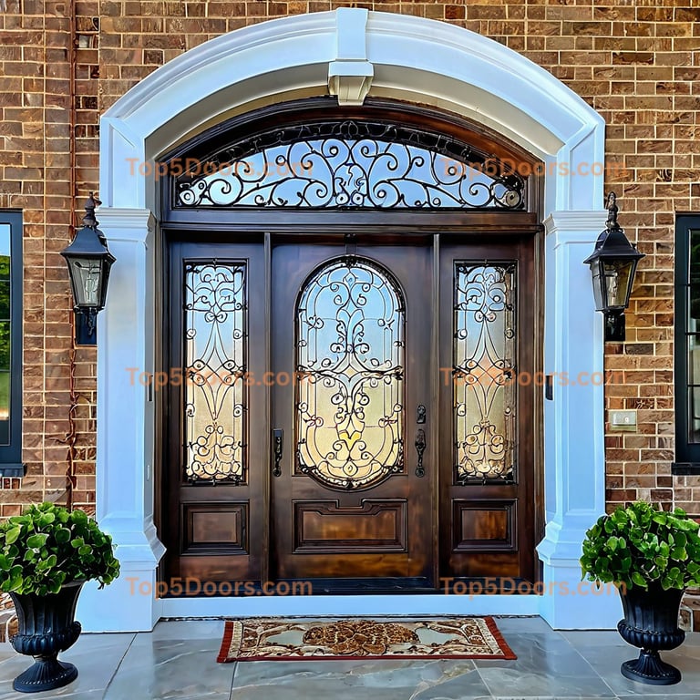 Nebraska front entry door victorian Door