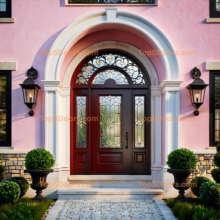 Nebraska patio sliding door georgian Door