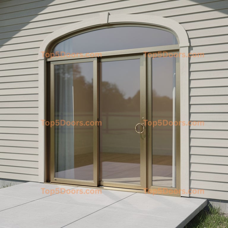Nebraska patio sliding door traditional american Door