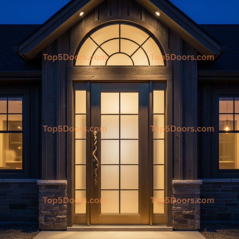 Nebraska pivot scandinavian Door