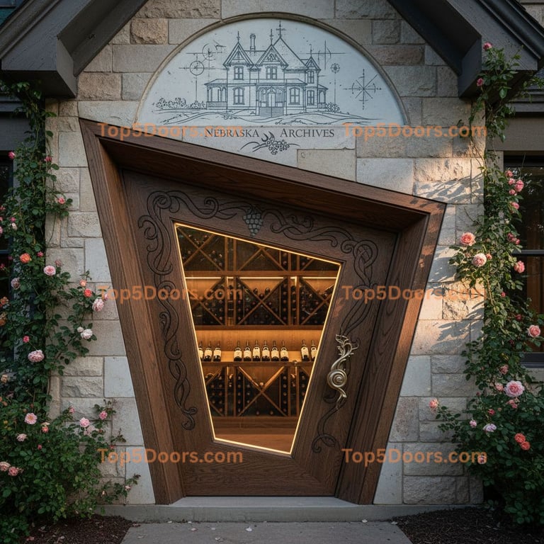 Nebraska wine cellar door victorian Door