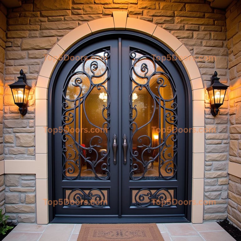 Nebraska wine cellar door european classic Door