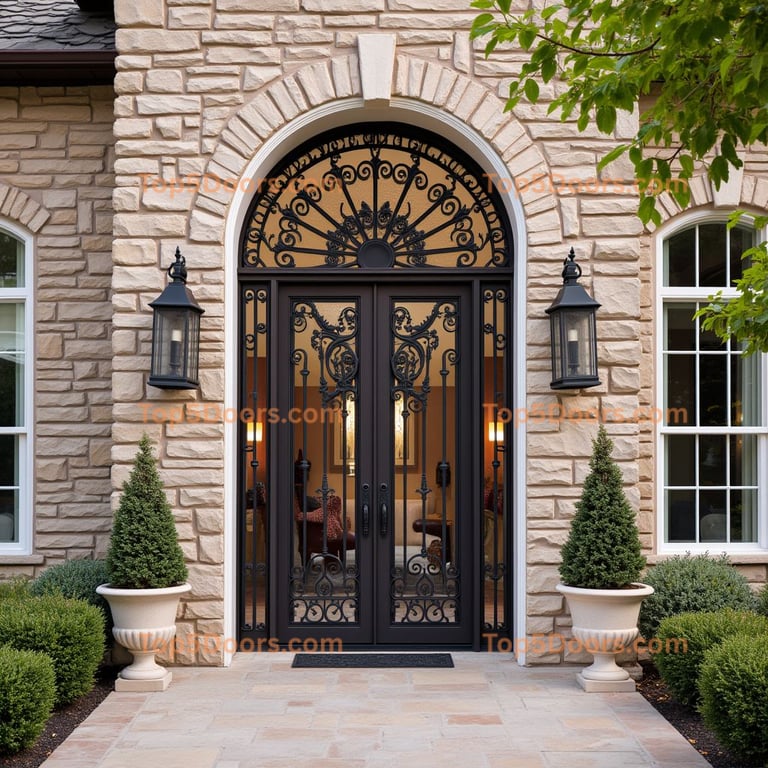Nebraska wine cellar door european classic Door